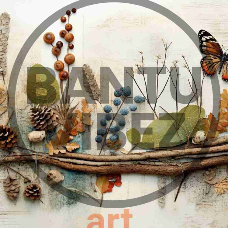 A Collage Style Artwork That Incorporates