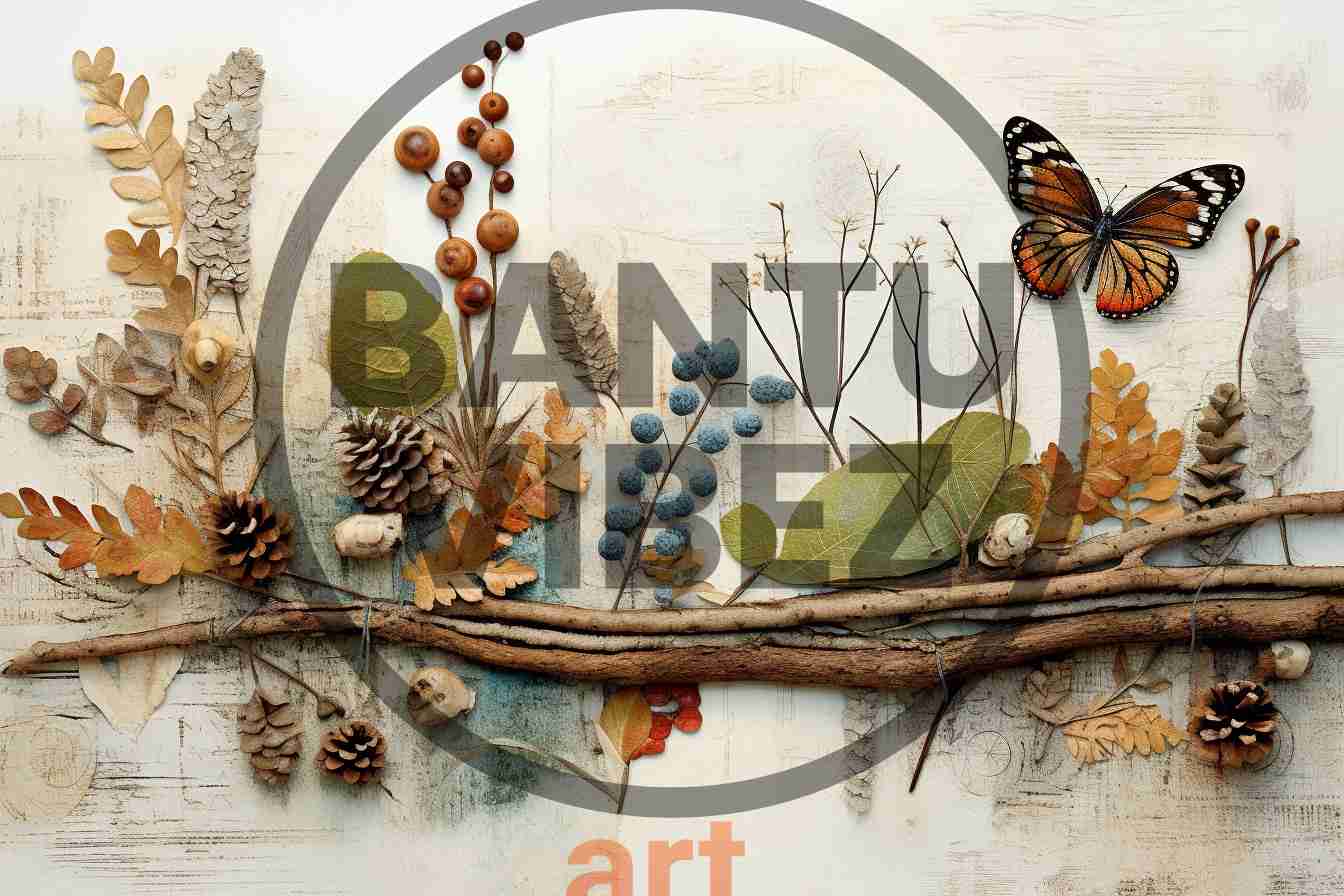 A Collage Style Artwork That Incorporates