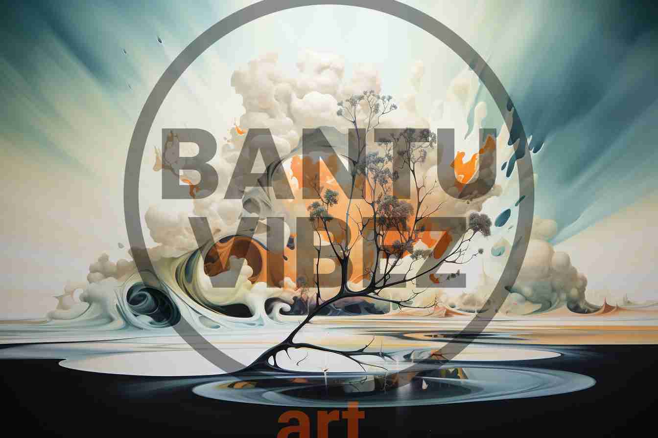 A Surrealistic Abstract Artwork That Blurs The Bound