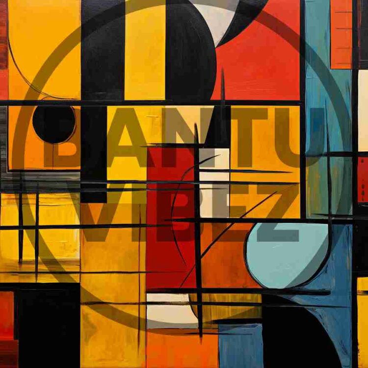 Abstract Bauhaus Vol Art