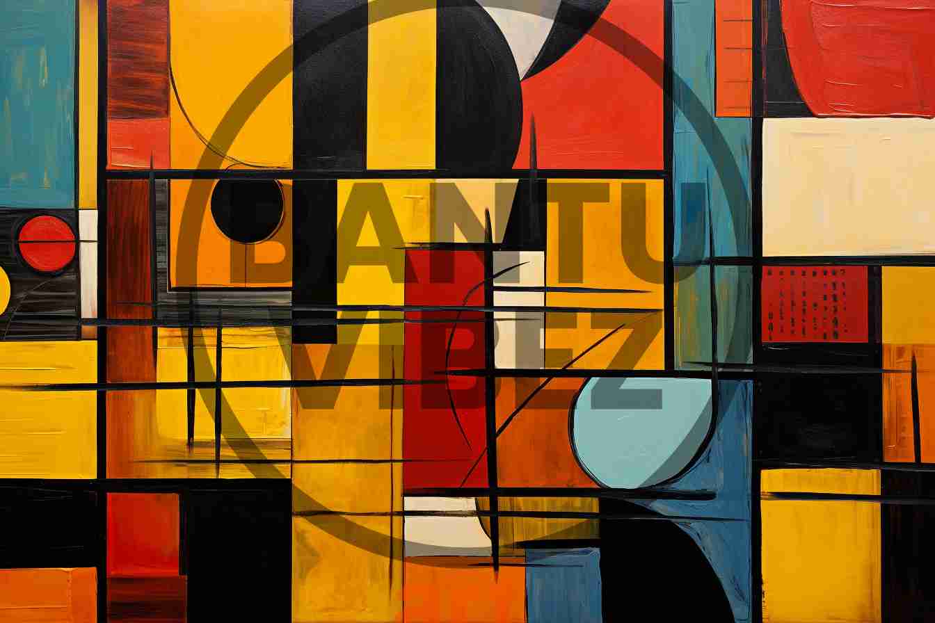 Abstract Bauhaus Vol Art