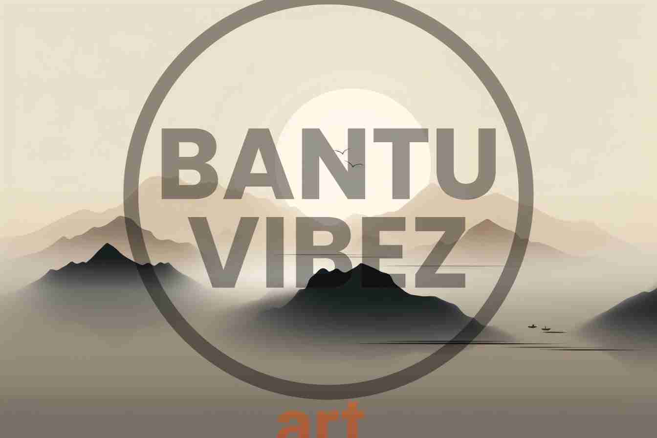 Abstract Minimal Landscape Painting Zen Wall Artwork