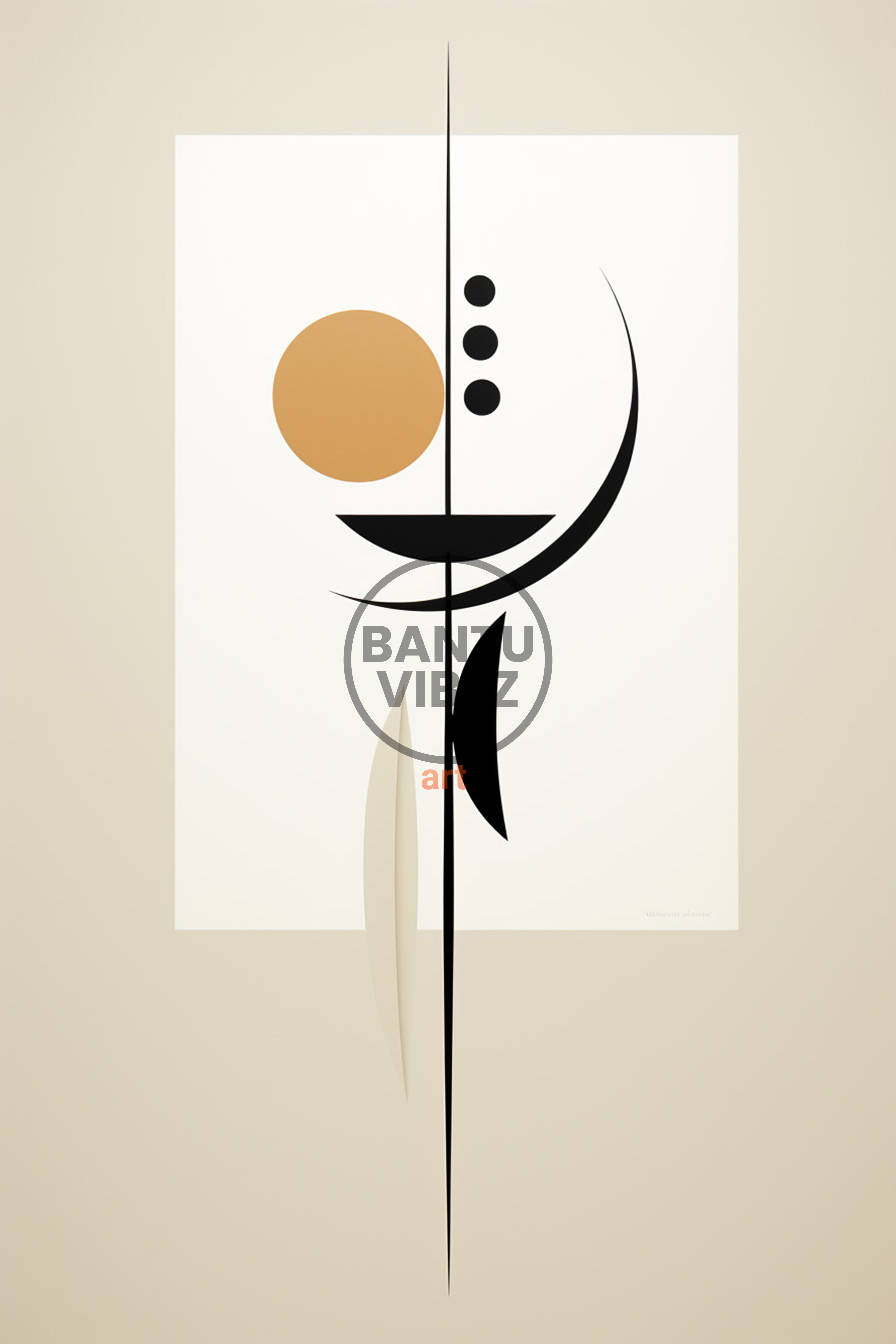 Abstract Minimalist Wall Artwork