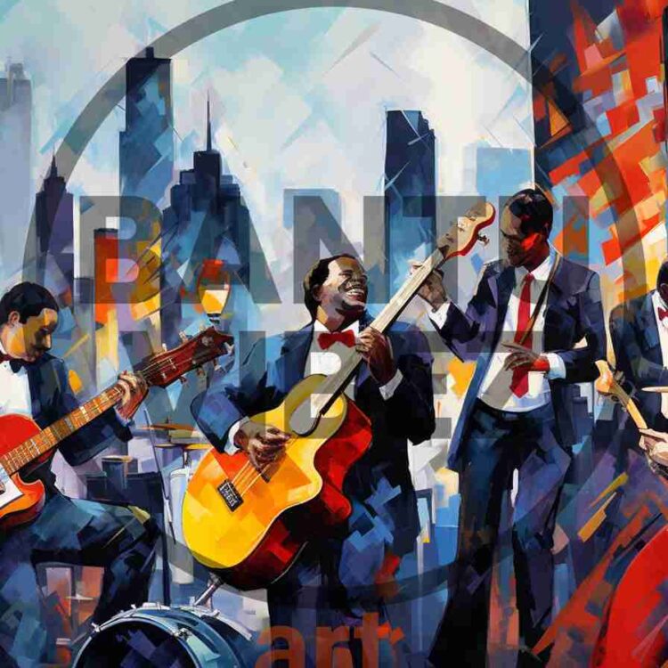 Abstract African Big City Vibes