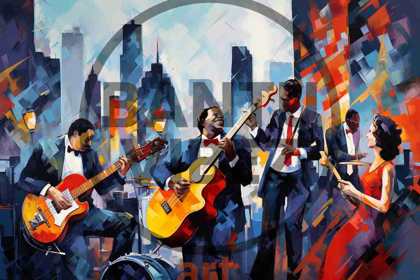 Abstract African Big City Vibes