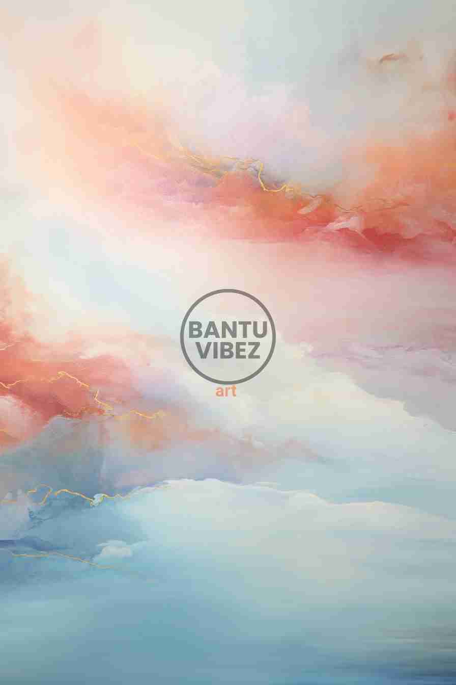 Abstract Art With Soft Lighting And Gentle Diffuser