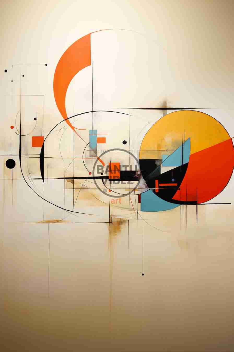 Abstract Piece Transcends Time And Place Artwork