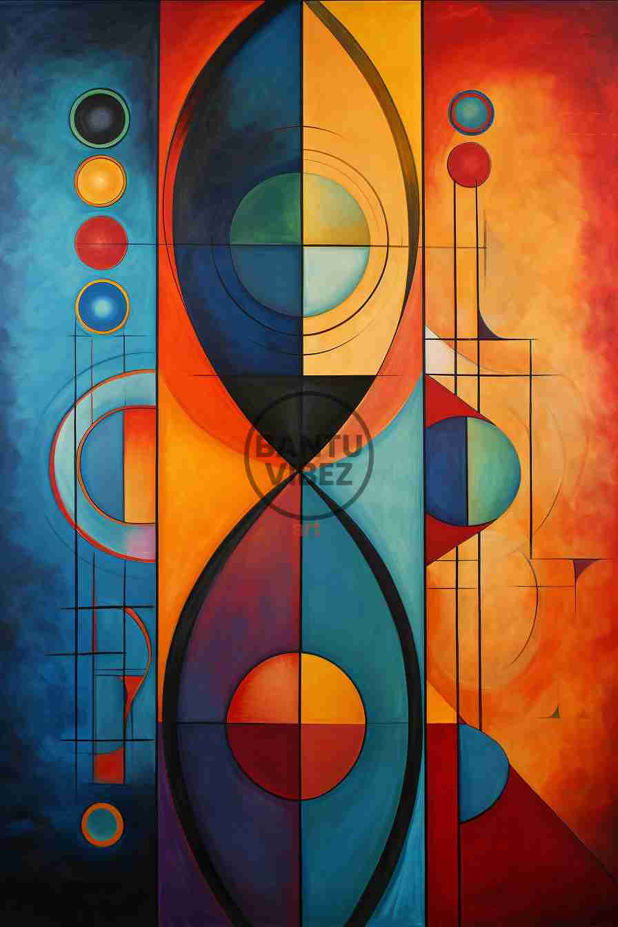 Abstract Symbols Pattern Artwork