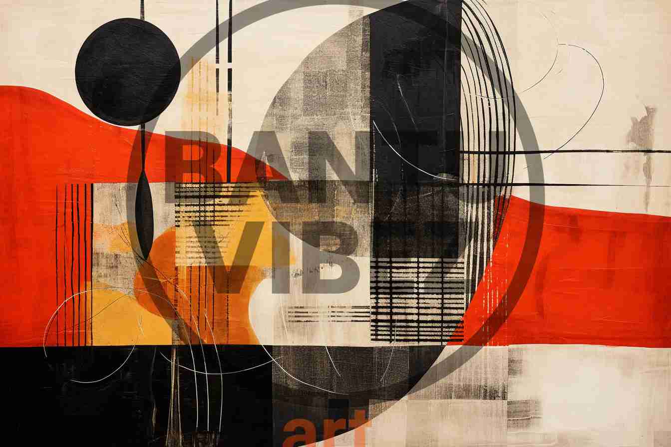 African Bauhaus Abstract Art
