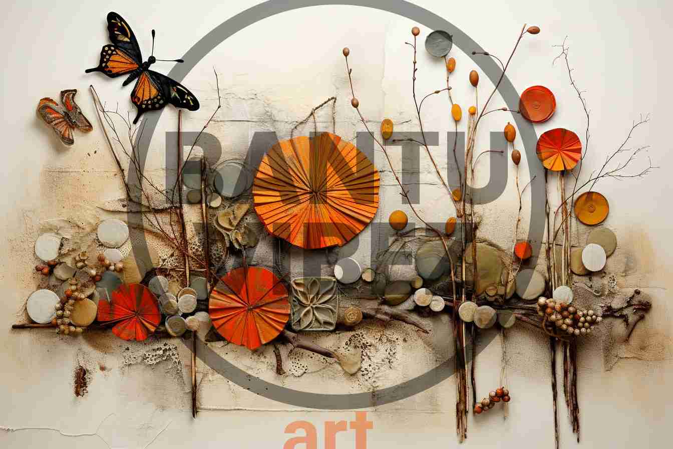 An Eclectic Abstract Art That Incorporates Various