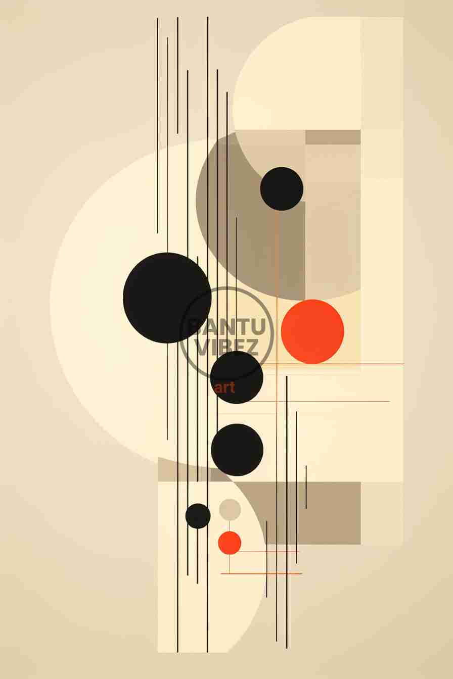 Abstract Minimalist Art Work That Simplifies