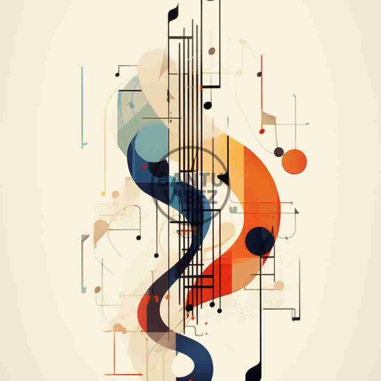 An Abstract Minimalist Art Work Simplifies