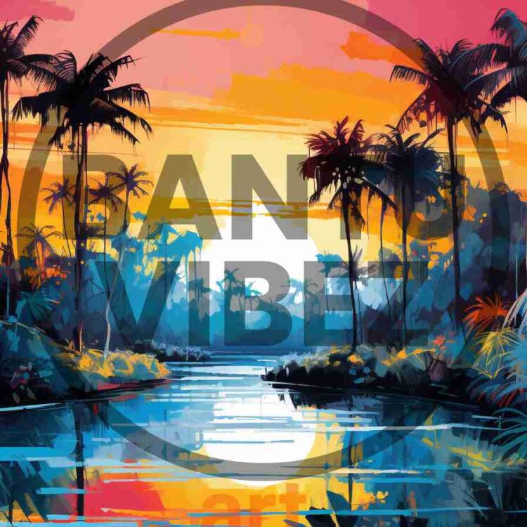 Beautiful landscape Masterpiece A River Arts