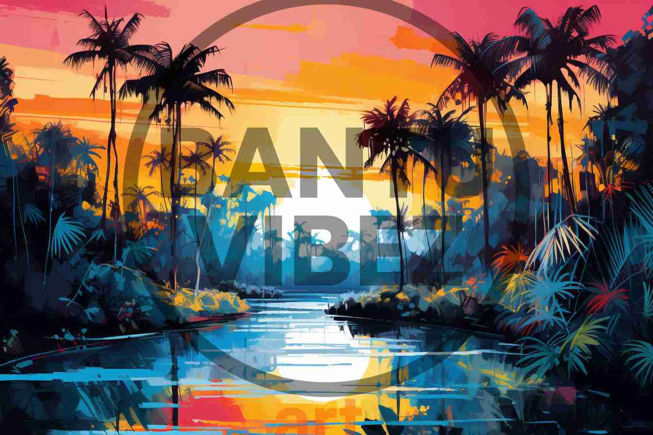 Beautiful landscape Masterpiece A River Arts