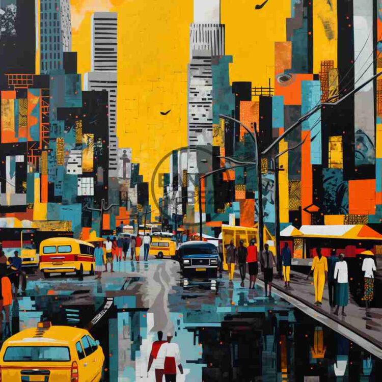 Busy Modern City Pop Arts