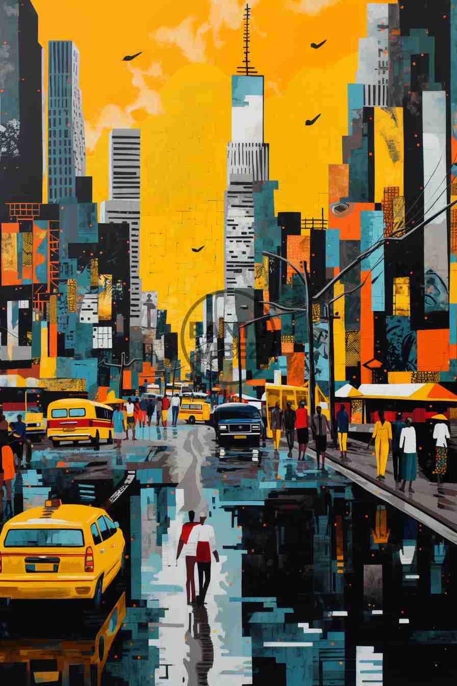 Busy Modern City Pop Arts