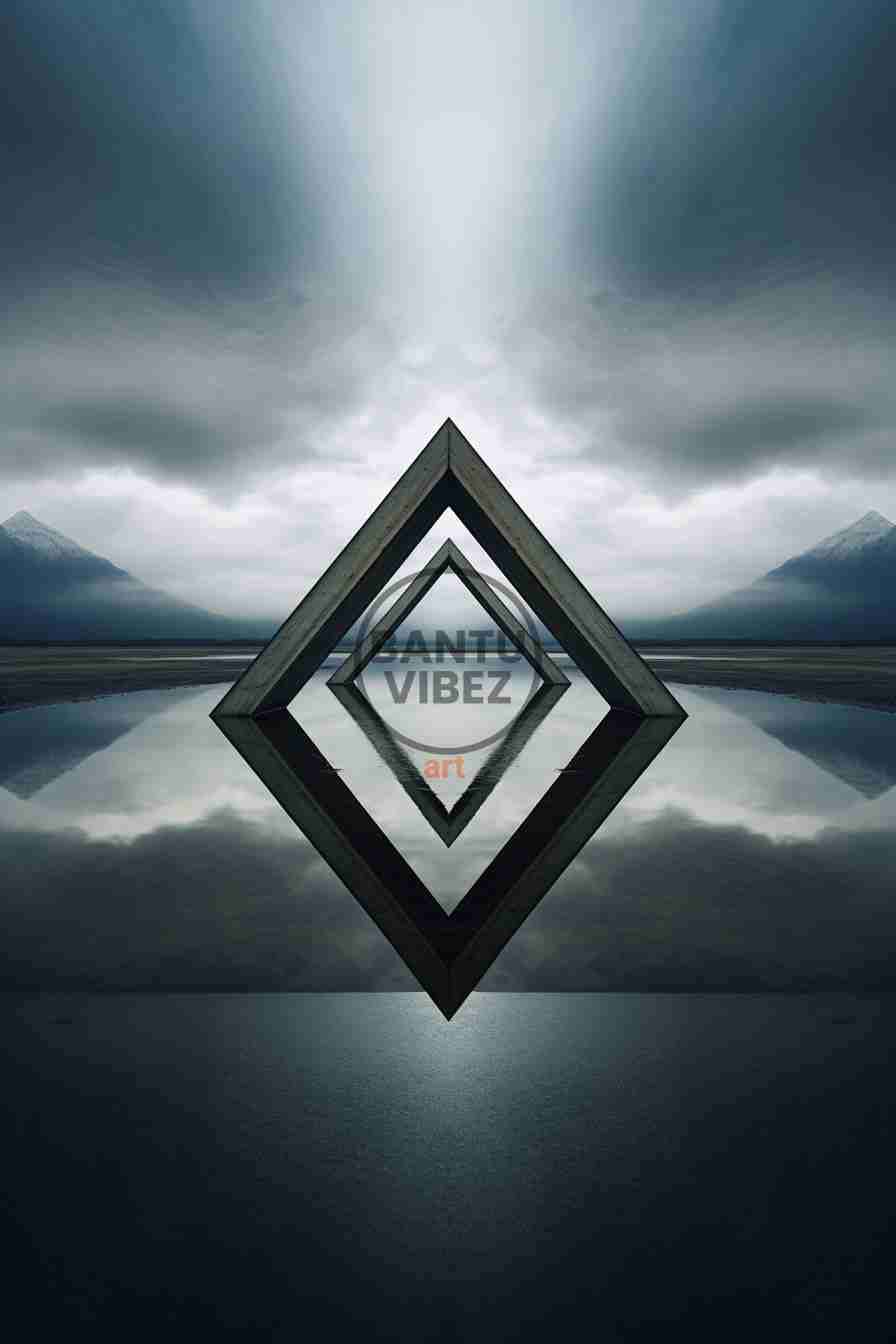 Composition Meticulously Balanced Symmetric Artwork