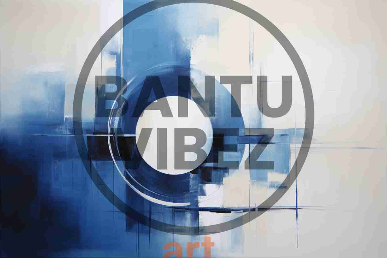 Embodying Tranquility In Modern Abstract Original Painting