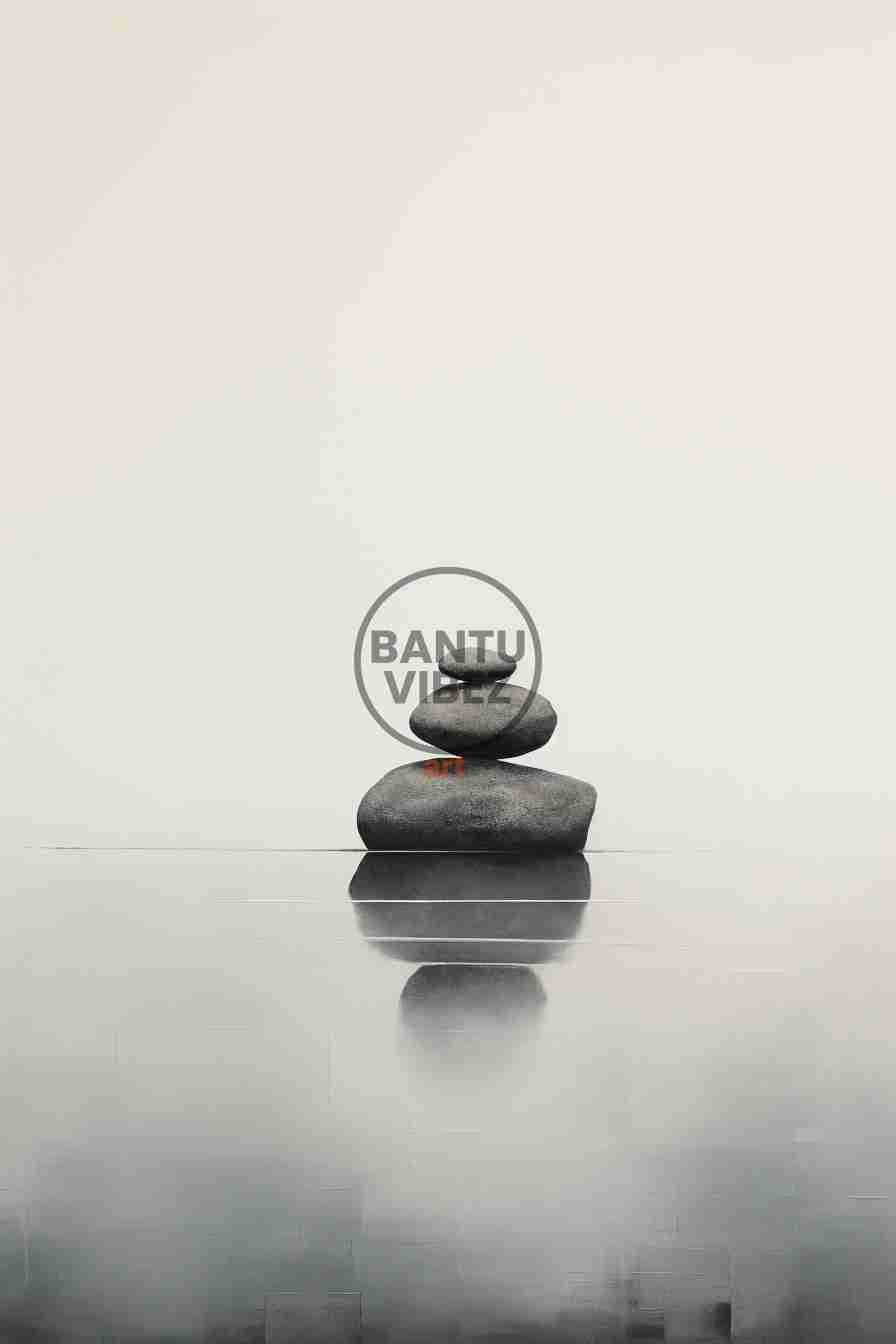 Minimal Abstract Painting Modern Zen Wall Art