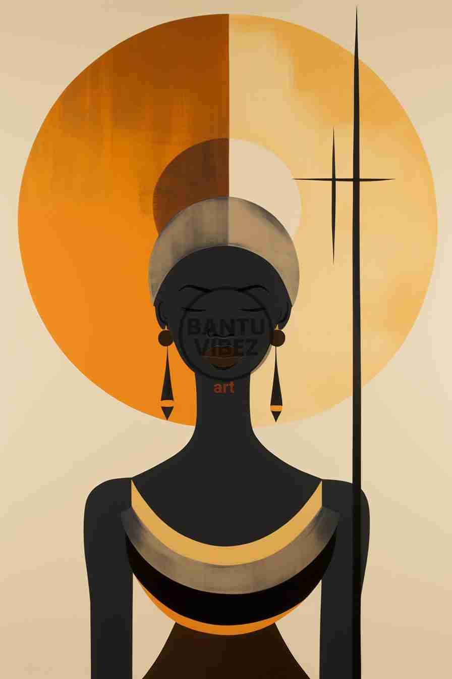 Minimalist Abstract Woman Painting Artwork