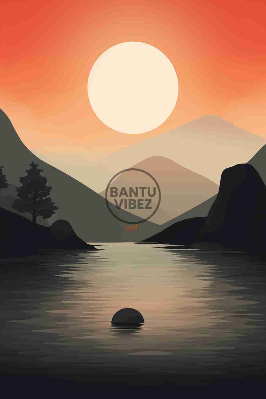 Set Minimal Abstract Large Painting Modern Zen Wall Art