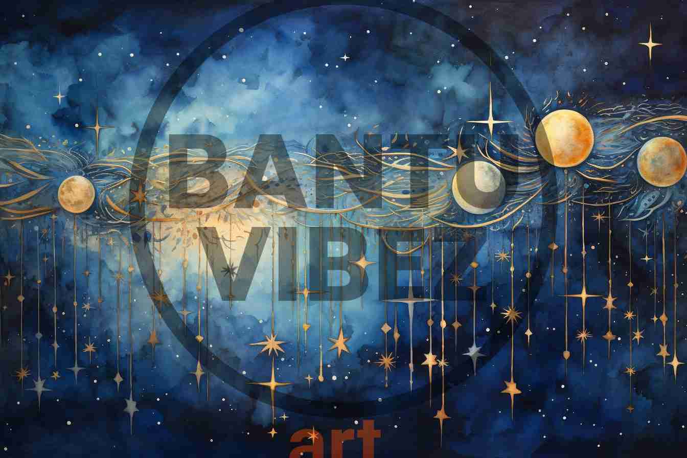 The Starry Night Artwork Symbolizes The Harmony