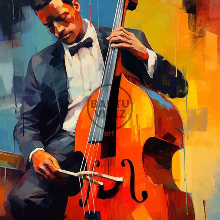 Abstract African Jazz Music