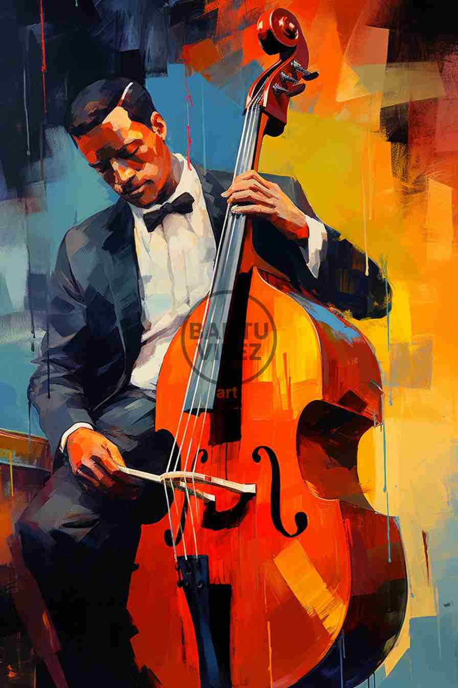 Abstract African Jazz Music