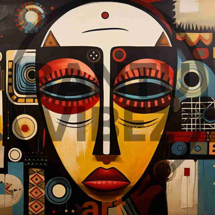 African Art Gems Canvas