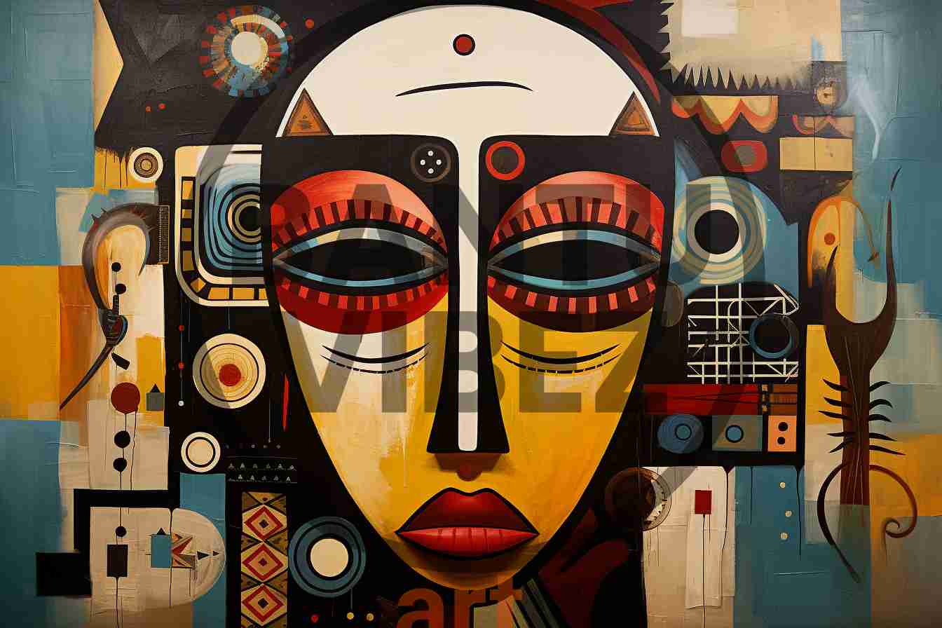 African Art Gems Canvas
