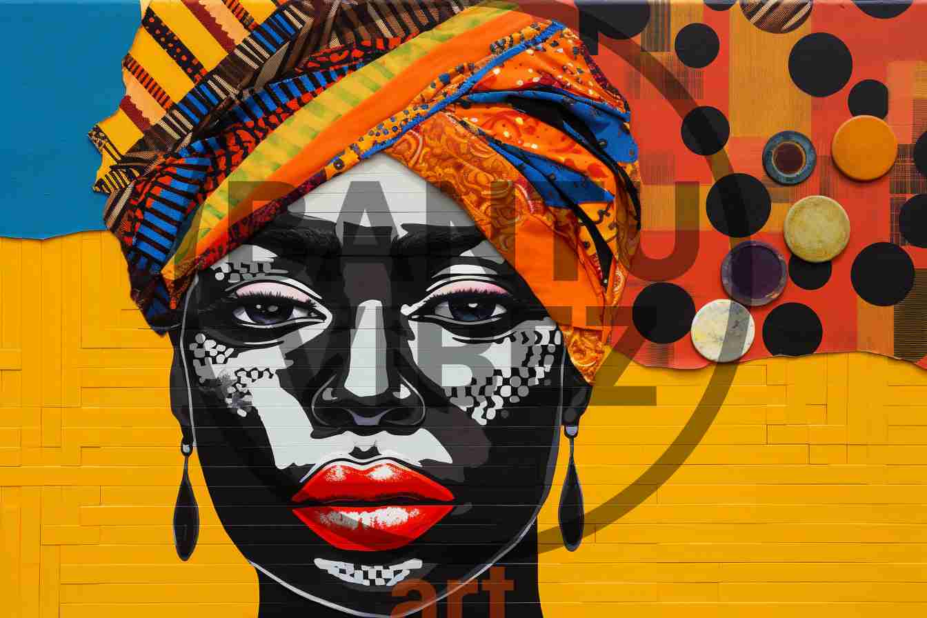 African Pop Art HD Wallpaper