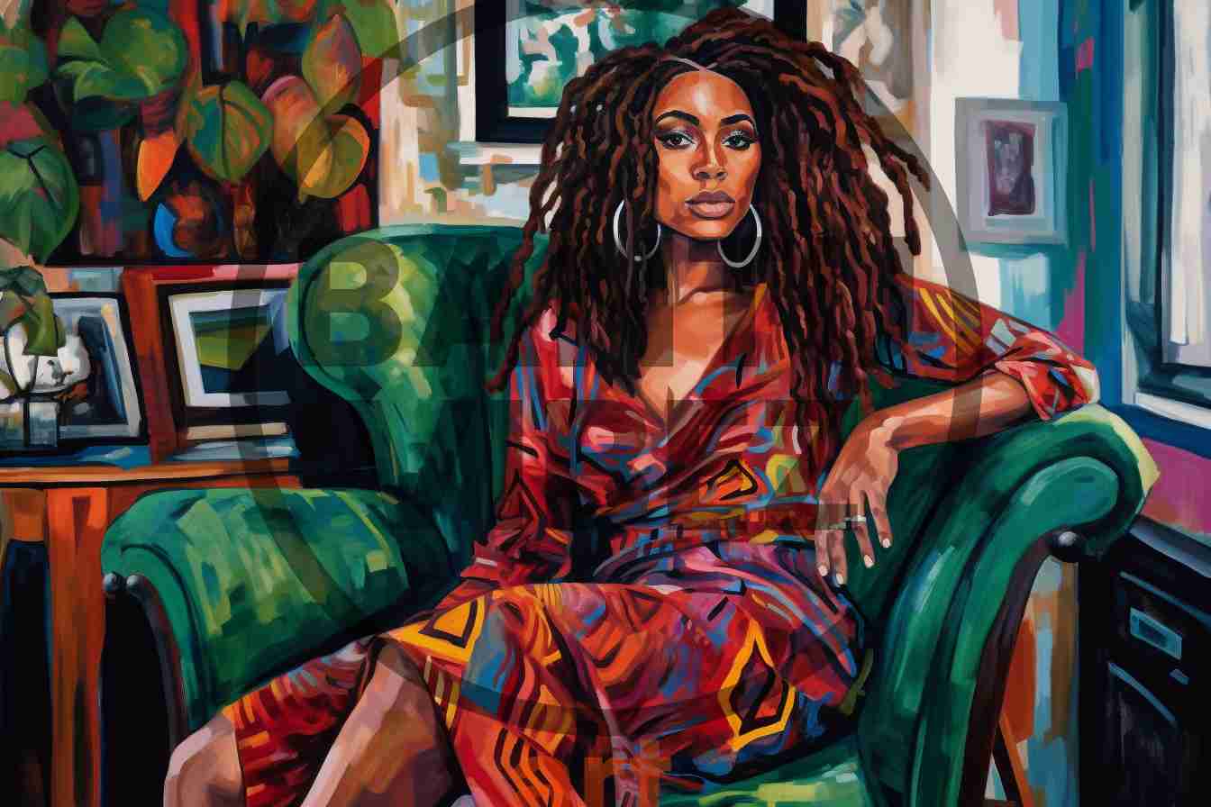 African Woman Artwork