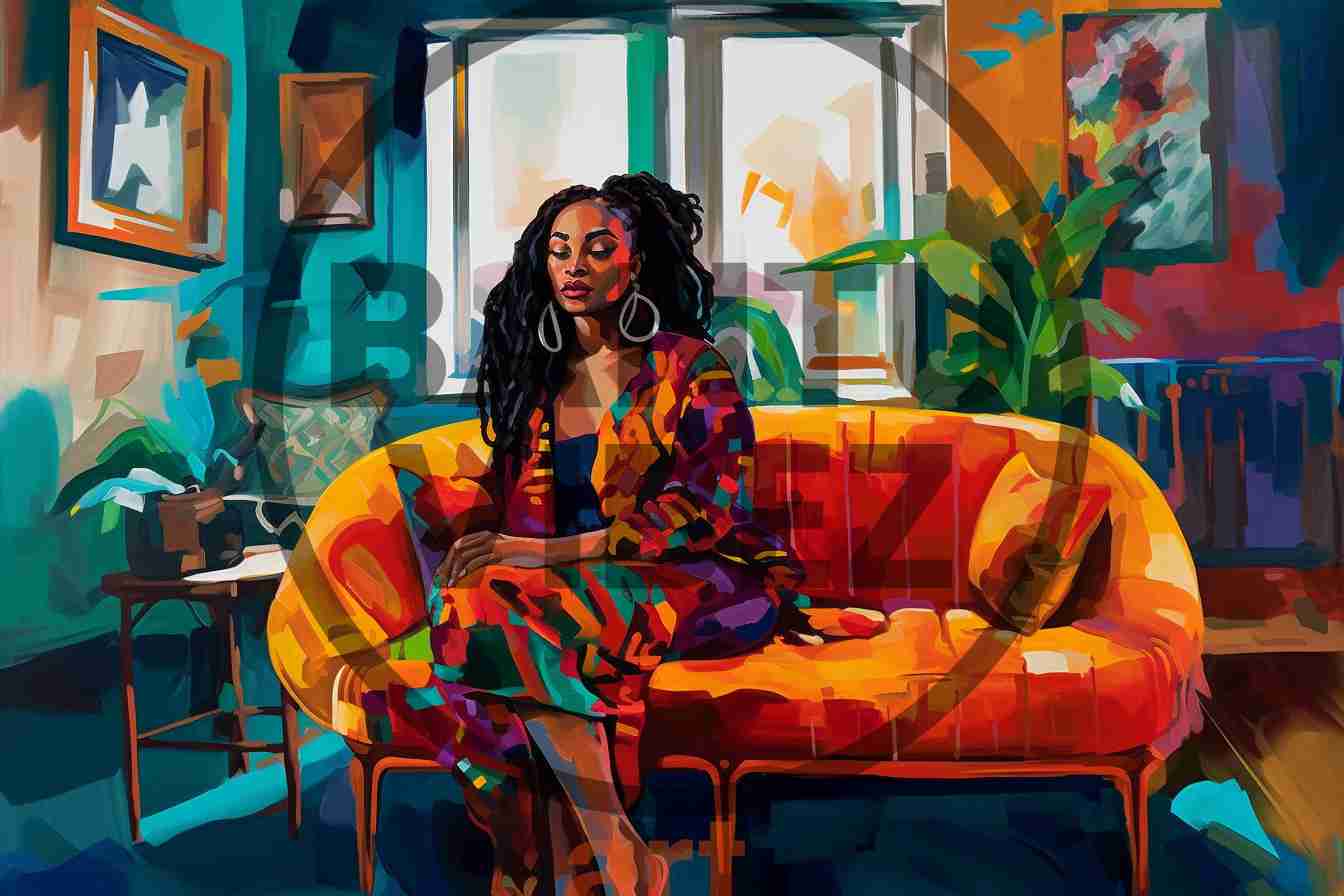 African High Fashion Pop Art