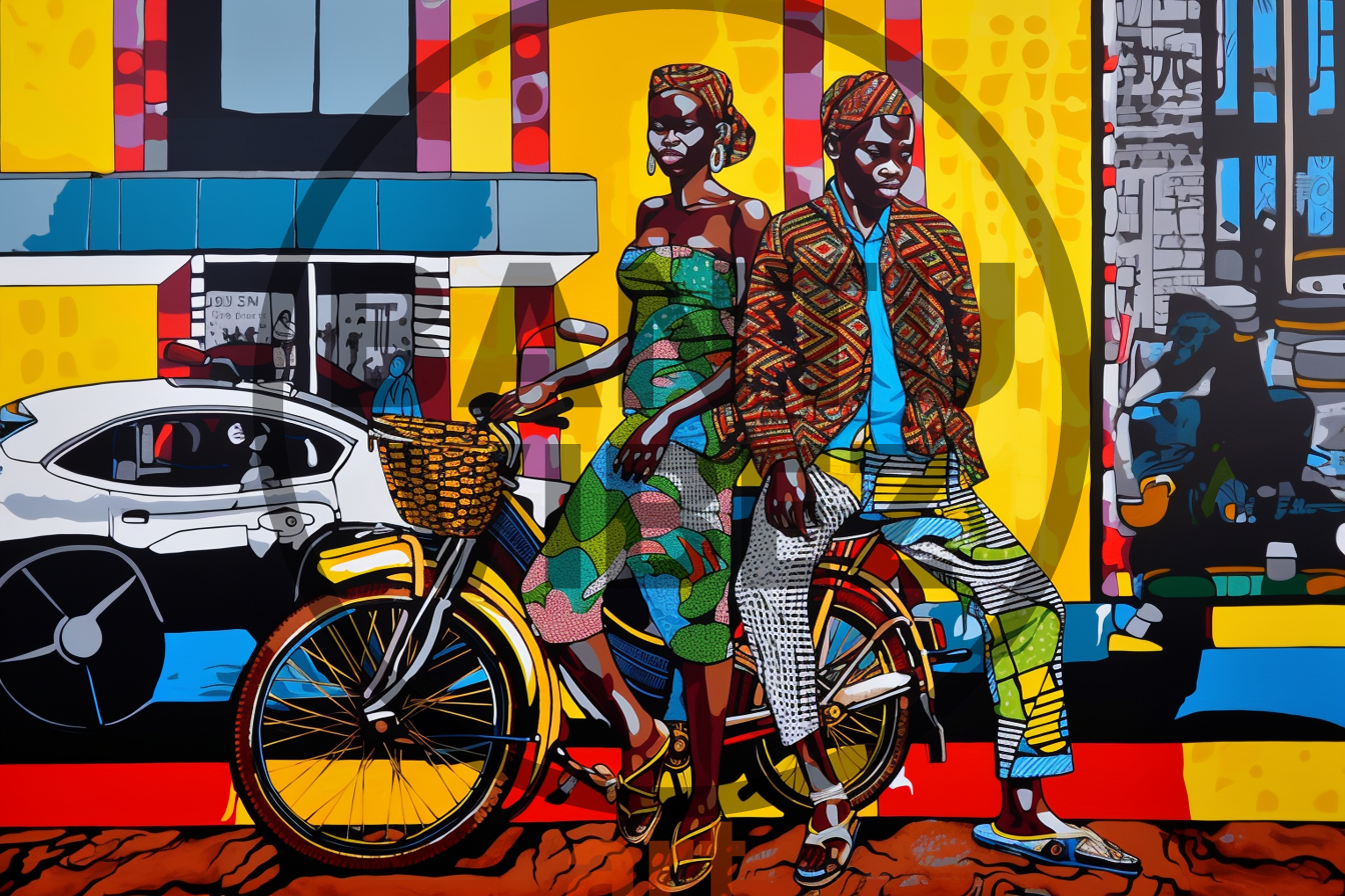 African street Vibez - City Art