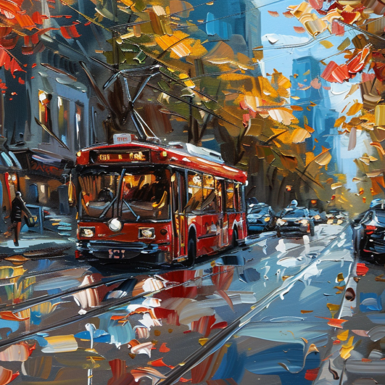 Busy Streets – City Art