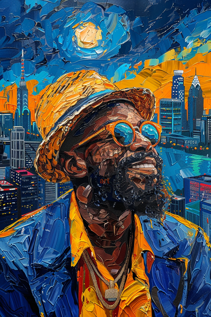 City Life - City art