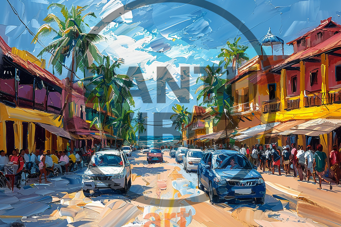 Island Vibration - Nature Art