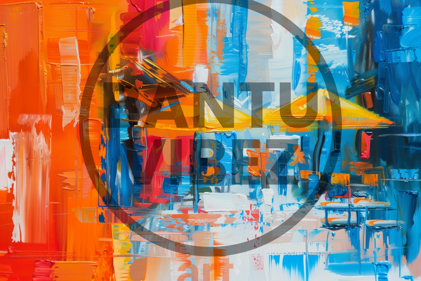 Streets view - Abstract Art